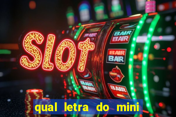 qual letra do mini dolar hoje